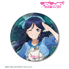 ラブライブ！サンシャイン!! 描き下ろし 松浦果南 3rdソロコンサートver. BIG缶バッジ（2025年9月中旬以降発売予定）