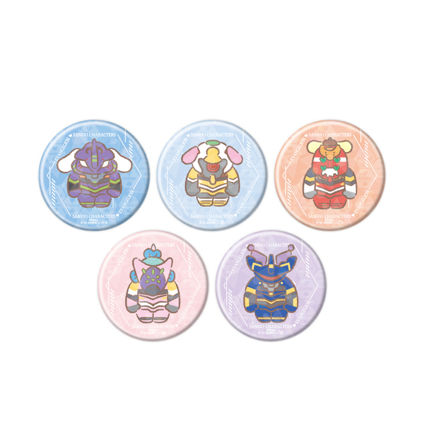 エヴァンゲリオン×サンリオキャラクターズ トレーディングホログラム缶