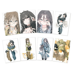 【絵師コレ】「たかやりく」きらびき ポストカードセット