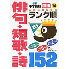 〈国語〉俳句・短歌・詩１５２