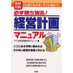 明快図解必ず勝ち残る！経営計画マニュアル　ひと目でわかる！すぐに役立つ！　ここにある手順で進めればわが社の経営計画書が作れる