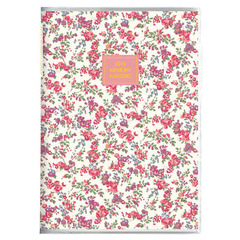 ７７０２メモリ家計簿リバティＢ５ローズ