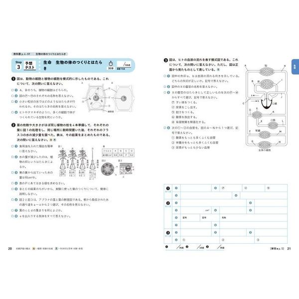 ズバリよくでる 理科 3年 大日本図書版