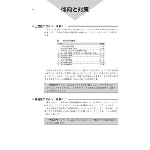 徹底分析！ 年度別 歯科衛生士国家試験問題集 2025年版/医歯薬出版株式会社