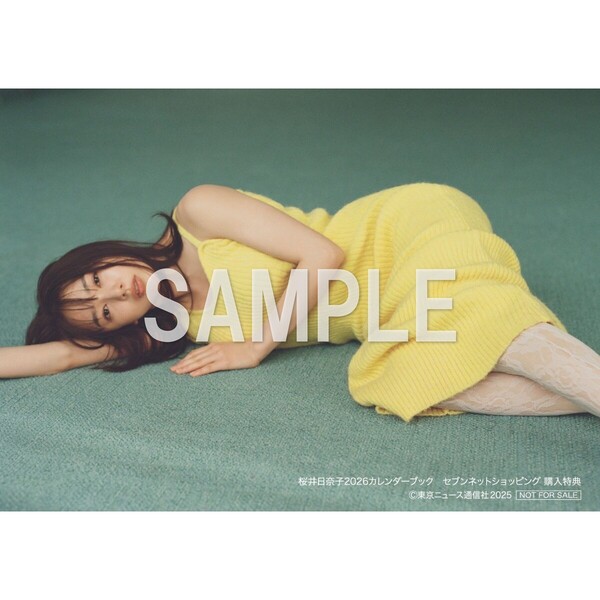 桜井日奈子2026 カレンダーブック×12　新品未開封 桜井日奈子2026カレンダーブック 限定表紙版 （Amazon限定特典生