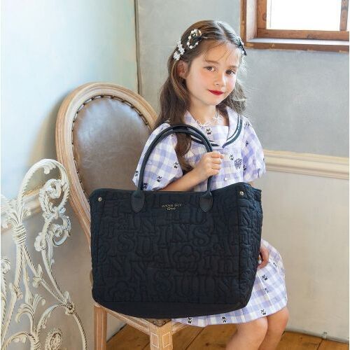 ANNA SUI mini リバーシブルで使えるロゴキルトなトートバッグBOOK