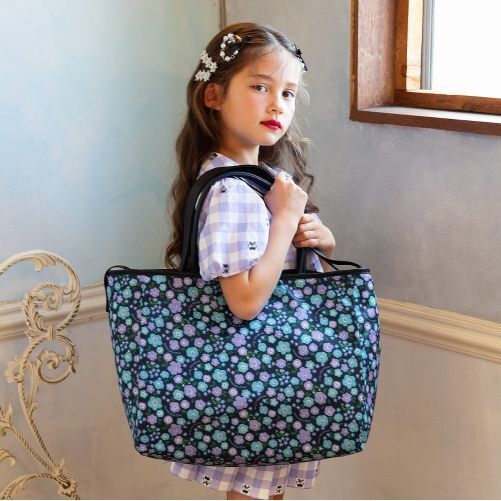 ANNA SUI mini リバーシブルで使えるロゴキルトなトートバッグBOOK
