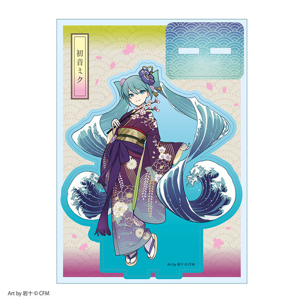初音ミク】 アクリルフィギュアスタンド （ 浮世絵） 通販｜セブン 