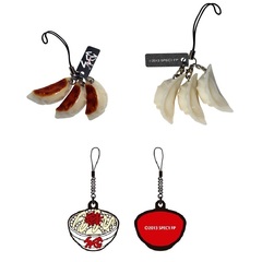 SPECグッズ 焼き餃子ストラップ（3個付）＋餃子丼クリーナーストラップ（ＤＶＤ）