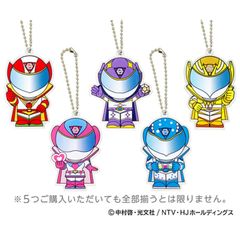 「パンドラの果実　～科学犯罪捜査ファイル～」　トレーディングアクリルキーチェーン（全5種の内、1種ランダム）