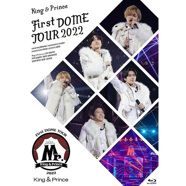 King & Prince／King & Prince First DOME TOUR 2022 ～Mr.～（通常盤Blu-ray）＜外付特典あり＞（Ｂｌｕ－ｒａｙ）