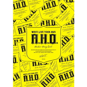 ミュージック WEST. DVD WEST. 最新ライブBlu-ray＆DVD『WEST. LIVE TOUR 2025 A.H.O.