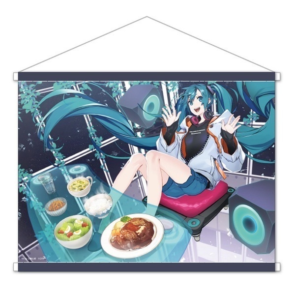 セブンプレミアム 初音ミク15周年記念コラボイラスト B2タペストリー 通販 セブンネットショッピング