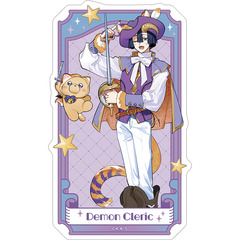 魔王城でおやすみ ステッカー／あくましゅうどうし（2026年10月以降発売予定）