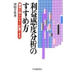利益感度分析のすすめ方　損か得かがすぐ計算できる