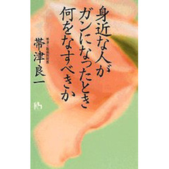身近な人がガンになったとき何をなすべきか