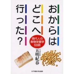 おからはどこへ行った？　現代人の食物栄養学６８話