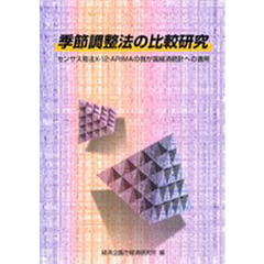 季節調整法の比較研究　センサス局法Ｘ－１２－ＡＲＩＭＡの我が国経済統計への適用