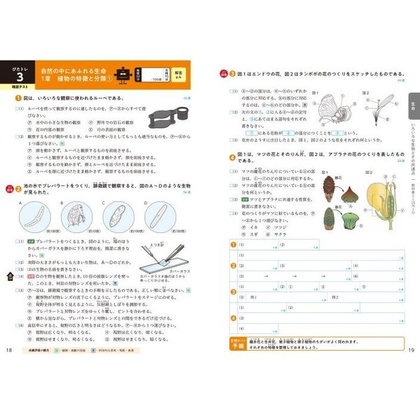 ぴったりトレーニング理科１年　啓林館版