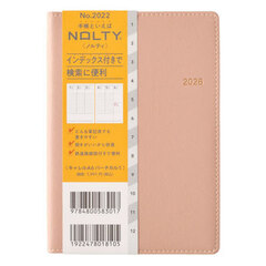 ウィークリー　ＮＯＬＴＹ（ノルティ）　キャレルＡ６バーチカル１（ピンク）［２０２２］　２０２６年１月始まり