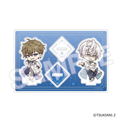ツキウタ。THE ANIMATION 2 描き起こしミニキャラアクリルスタンド（文月 海＆霜月 隼）
