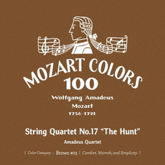 モーツァルト：弦楽四重奏曲　第17番≪狩≫