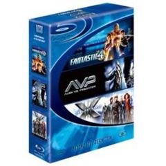 ブルーレイディスク　スターターBOX　ファンタスティック・フォー［超能力ユニット］／X－MEN：ファイナル　ディシジョン／エイリアンVS．プレデター（Ｂｌｕ－ｒａｙ　Ｄｉｓｃ）