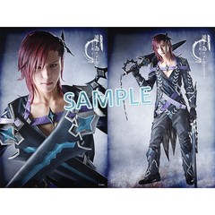 舞台版 誰ガ為のアルケミスト～聖ガ剣、十ノ戒～　キャスト大判ブロマイド　2枚セット ズィーヴァ／三浦海里