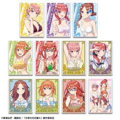 「五等分の花嫁＊」11個入りトレーディングアクリルカード【単品】