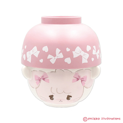 汁椀茶碗セット　キャミー　mikko illustrations