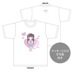 【SKE48】桜井愛莉咲　生誕記念Tシャツ(XXL)＆メッセージ入り生写真（2025年11月度）