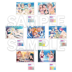 ラブライブ！シリーズ 台座付きトレーディングアクリルカード Ver.Beach Girls【単品】