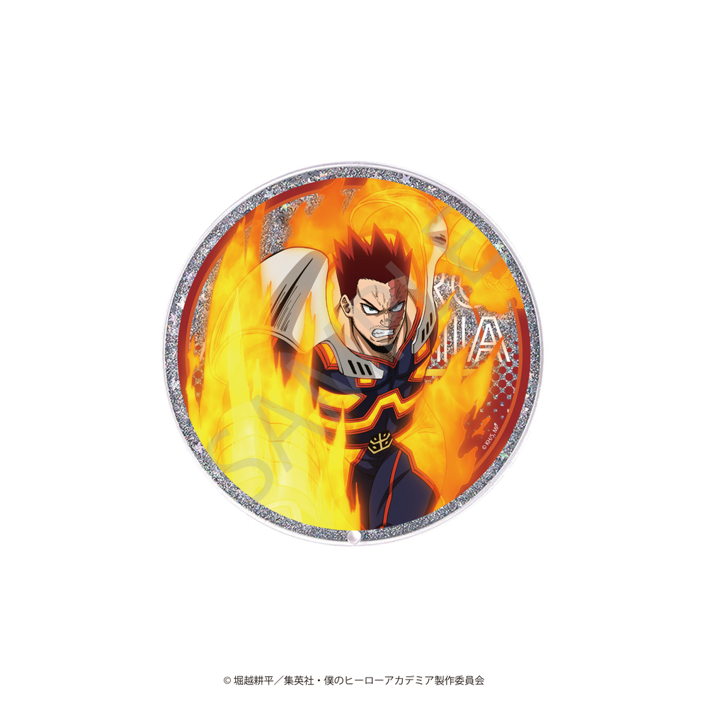 東京タワー エンデヴァー 轟炎司 コースター 僕のヒーローアカデミア アニメ『僕のヒーローアカデミア』グリッターコースター 07