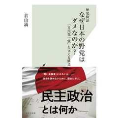 歴史検証　なぜ日本の野党はダメなのか？～「自民党一強」を支える構造～