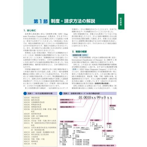 DPC点数早見表 診断群分類樹形図と包括点数・対象疾患一覧