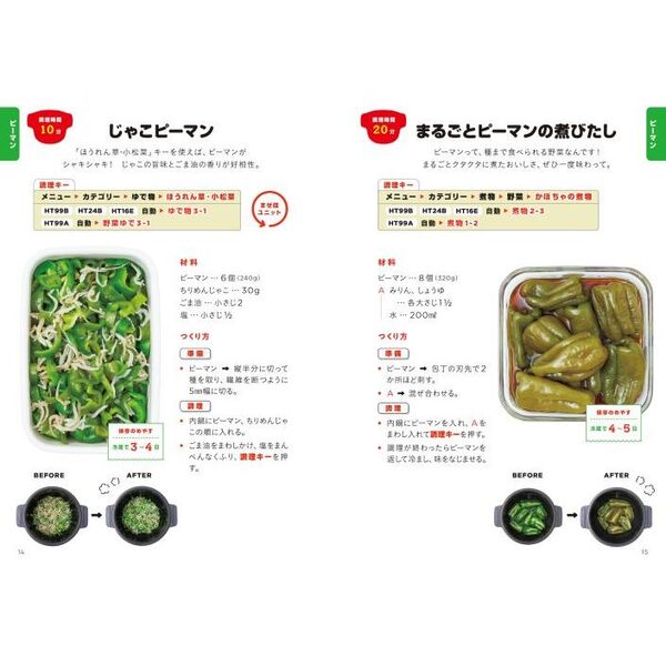 ホットクックお助けレシピ野菜のつくりおき 少ない材料＆調味料