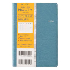 ウィークリー　ＮＯＬＴＹ（ノルティ）　キャレルＡ６バーチカル１（ブルー）［２０２３］　２０２６年１月始まり