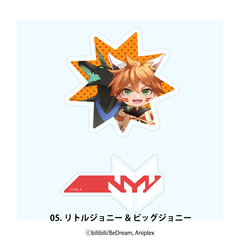 TO BE HERO X ヘアクリップ(2個セット) 05.リトルジョニー&ビッグジョニー