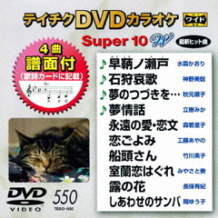テイチクDVDカラオケ　スーパー10　W（ＤＶＤ）
