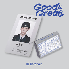 Key/ミニ 2集アルバム [Good & Great] (ID Card Ver.) (スマートアルバム)