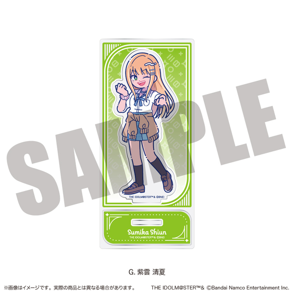 学園アイドルマスター」 アクリルスタンド G 紫雲 清夏（2025年7