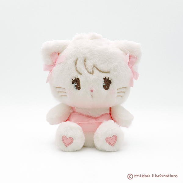 pream サンリオ mikko ぬいぐるみ 作家 テディベア ハンドメンド ぬいぐるみ ムース mikko illustrations 通販|セブンネット