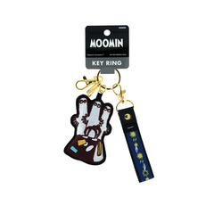 刺繍キーホルダー　MOOMIN AND THE COMET　ニョロニョロ