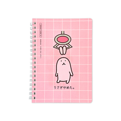 うさぎやめた。B6ノート＆ボールペンセット