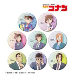 名探偵コナン トレーディング Ani-Art clear label 第2弾 グリッター缶バッジ【単品】（2026年8月下旬以降発売予定）