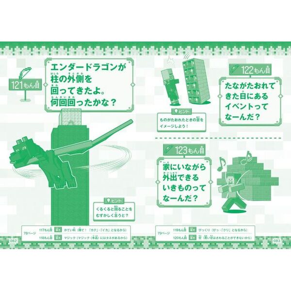 いつのまにか頭がよくなる！マインクラフトなぞなぞ222連発！ 通販