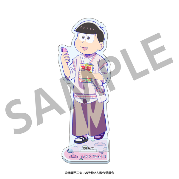 おそ松さん×推し旅 アクリルスタンド（トド松） 通販｜セブン