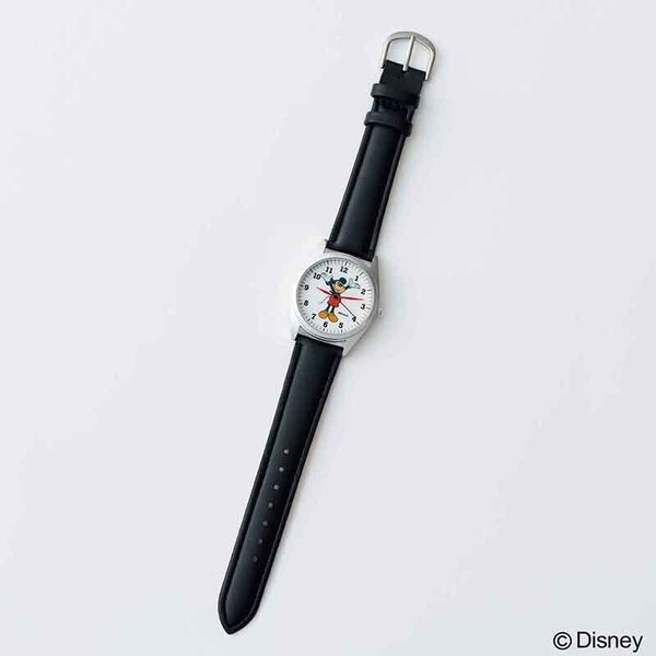 オトナミューズ4月号付録 ミッキーマウスデザイン時計 - 時計