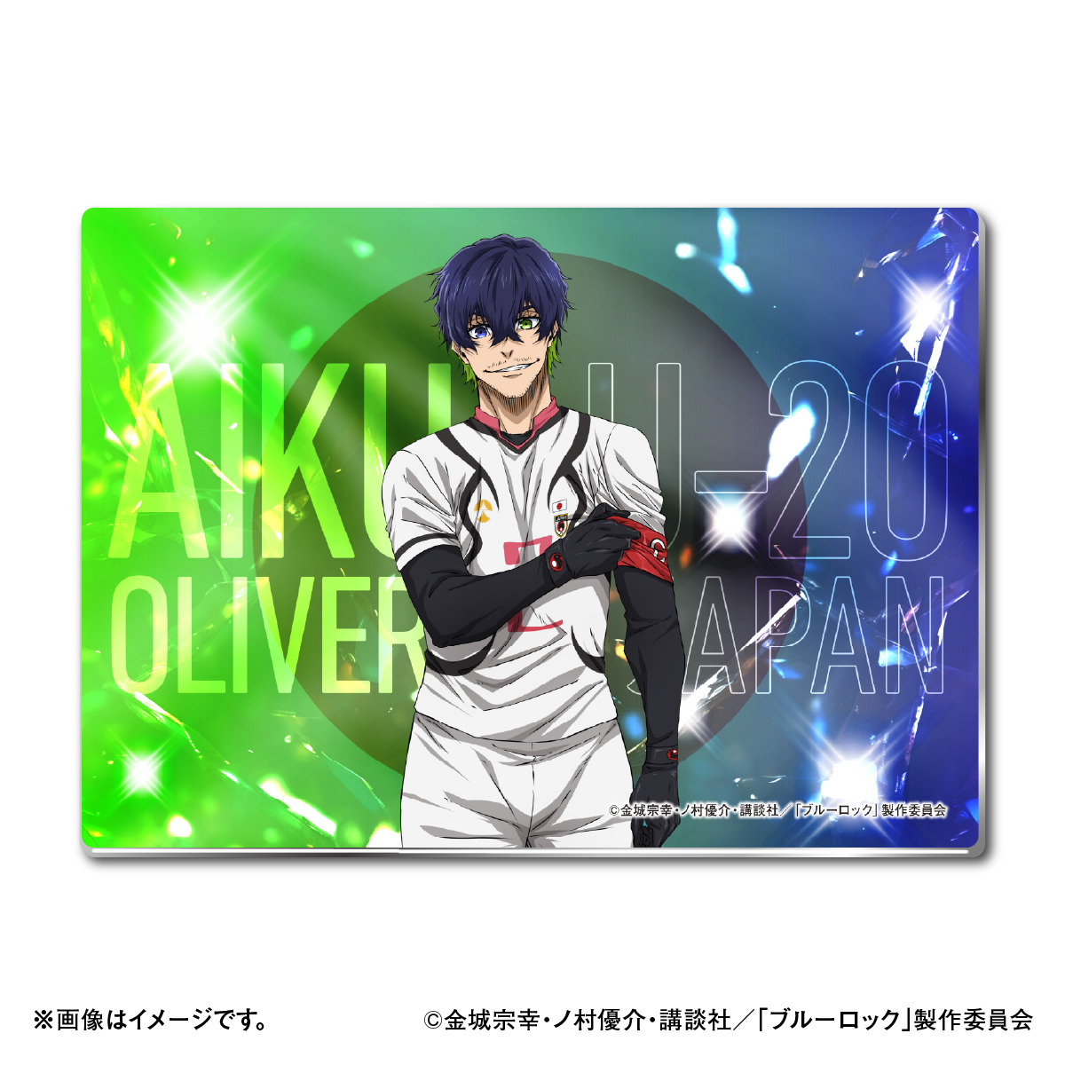 ブルーロック バースデイメタル缶バッジ オリヴァ・愛空 TVアニメ『ブルーロック』 - オリヴァ・愛空 BIG缶バッジ