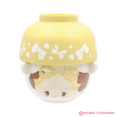 汁椀茶碗セット　スフレ　mikko illustrations